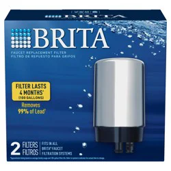 Brita Faucet Replacement Filter 2 ea