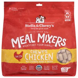 Stella & Chewy's Freeze-Dried Raw Complete & Balanced Nutrition Chewy's Chicken Meal Mixers 18 oz
