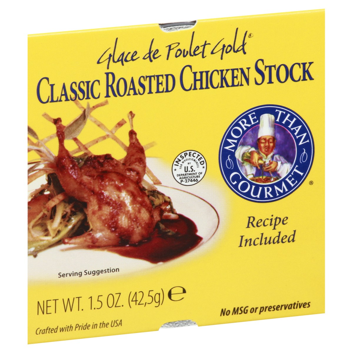 slide 2 of 10, More Than Gourmet Classic Roasted Chicken Stock, 1.5 oz