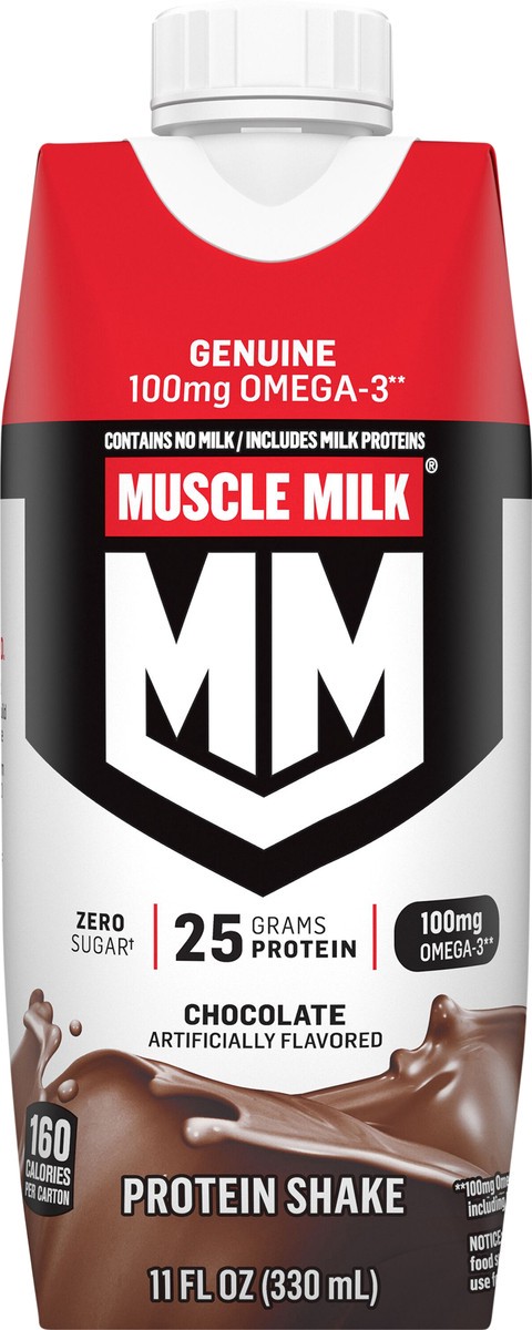 slide 2 of 6, CytoSport Muscle Milk Protein Shake, 11 fl oz