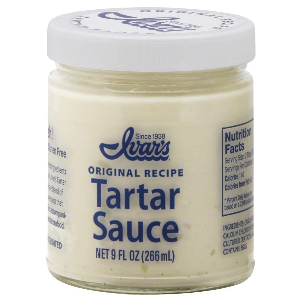 slide 1 of 2, Ivar's Tartar Sauce 9 oz, 