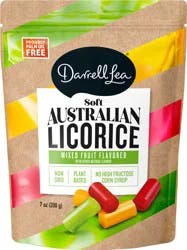Darrell Lea Licorice Mixed Fruit 7Oz