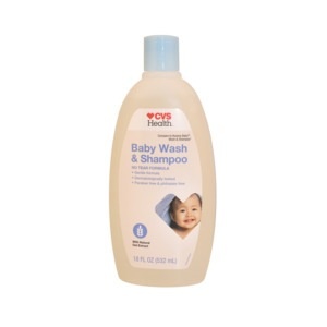 slide 1 of 1, CVS Health Baby Wash & Shampoo, 18 oz