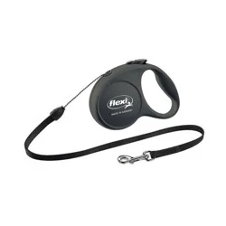 Flexi Fun Retractable Dog Leash Black - S 