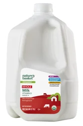 Nature's Basket Organic Whole Milk