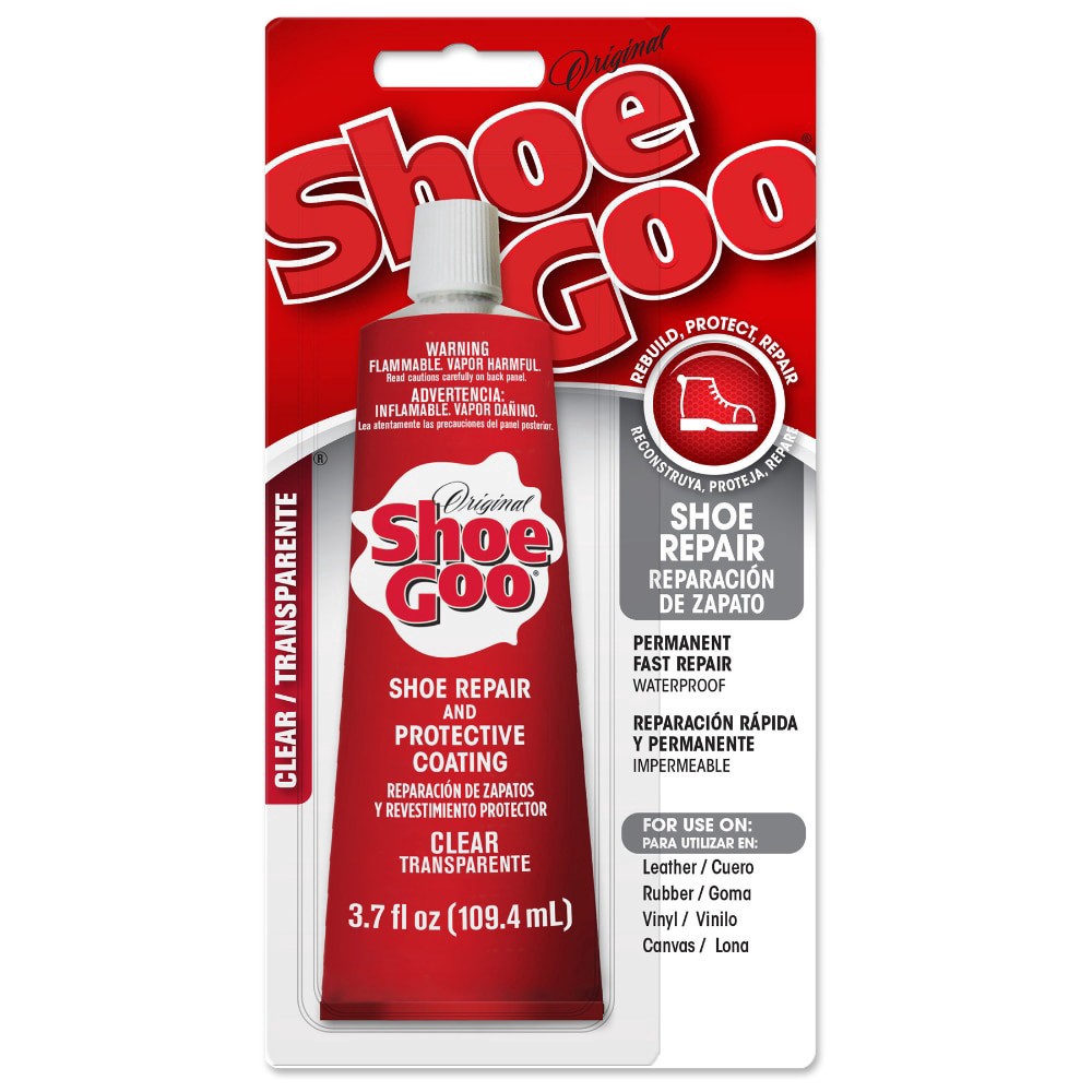 slide 1 of 3, Shoe Goo Shoe Repair And Protective Coating - Clear, 3.7 fl oz