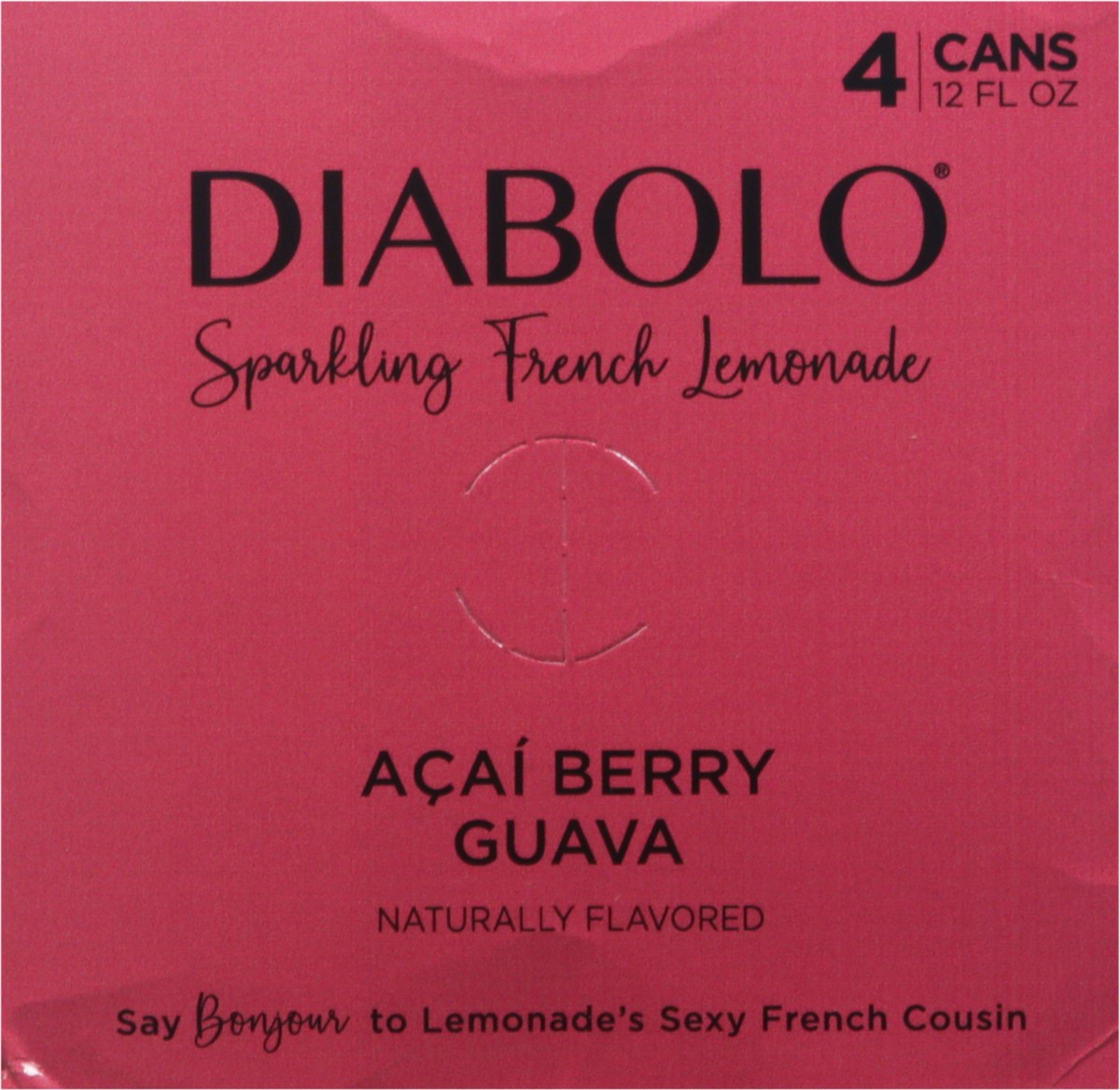 slide 7 of 11, DIABOLO Acai Berry Guava Sparkling French Lemonade 4 - 12 fl oz Cans, 4 ct