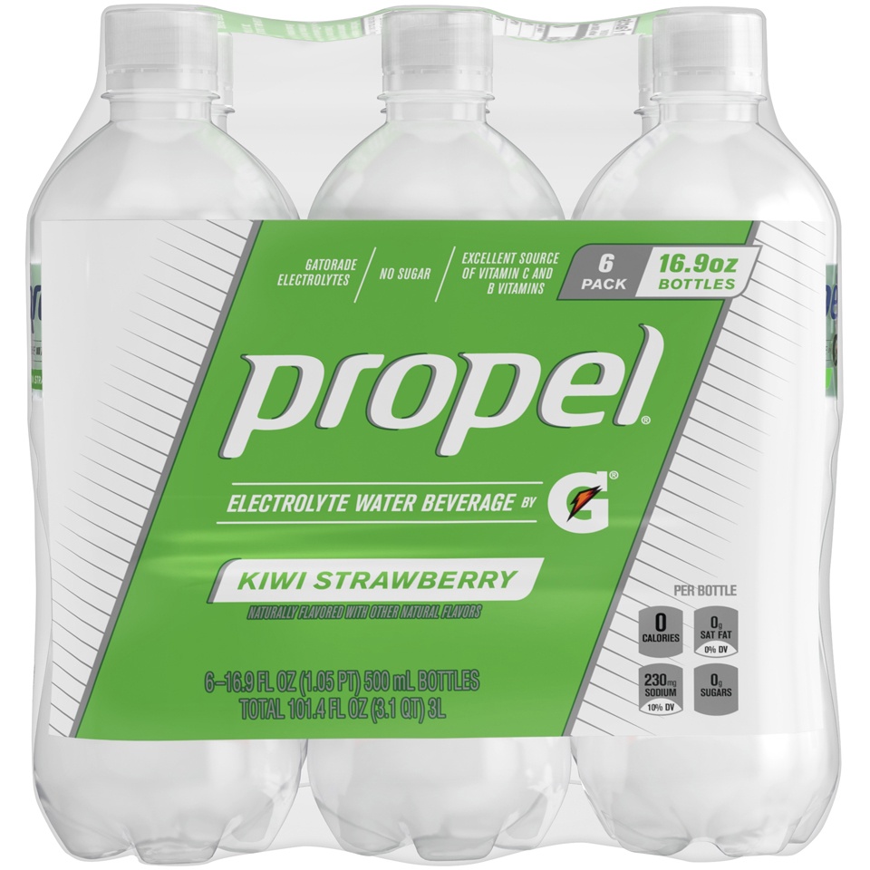 Propel Kiwi Strawberry Flavored Water 6 ct; 16.9 fl oz Shipt