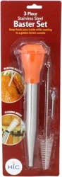 Harold Import Co. Baster Set Stainless Steel