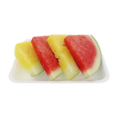 slide 1 of 1, Fresh Mixed Watermelon Slices Tray, 3-4 ct, per lb