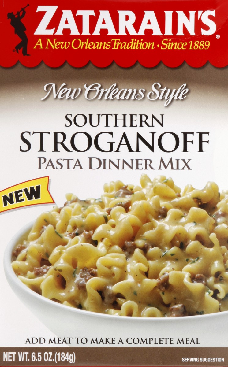 slide 3 of 4, Zatarain's Southern Stroganoff Pasta Dinner Mix, 6.5 oz, 6.5 oz