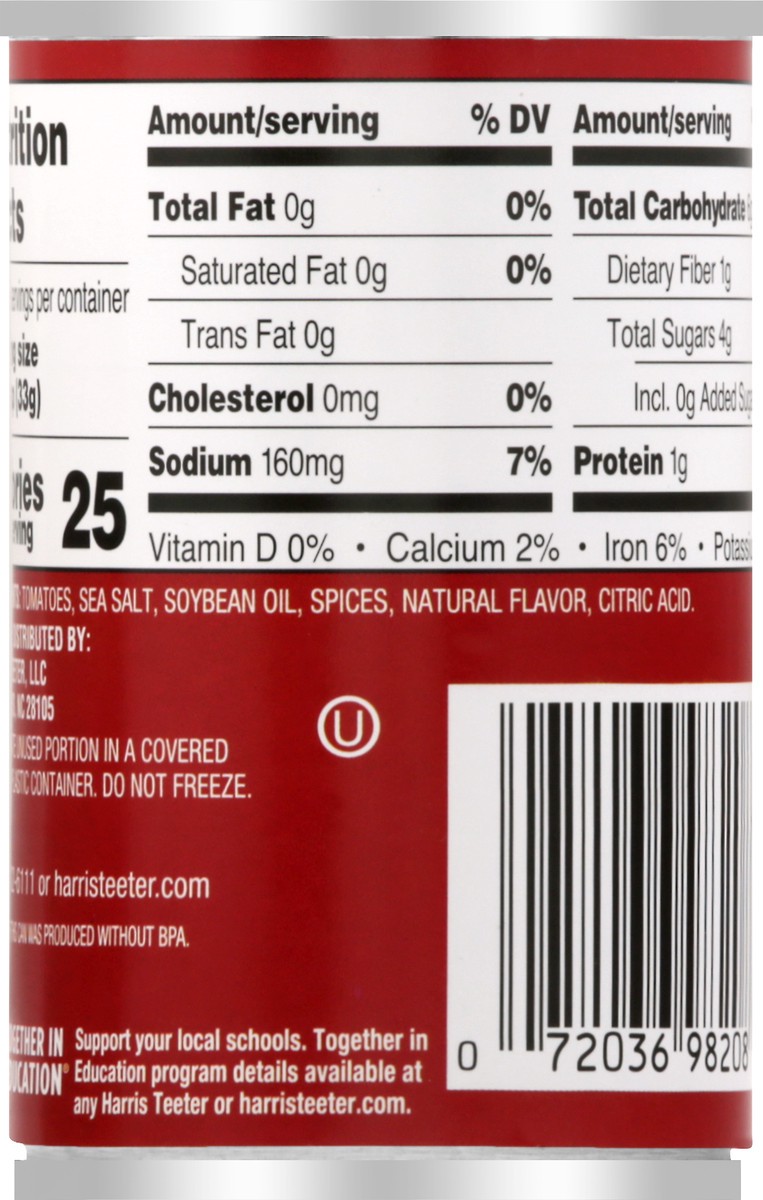 slide 8 of 8, Harris Teeter Tomato Paste - With Basil, Garlic & Oregano, 6 oz