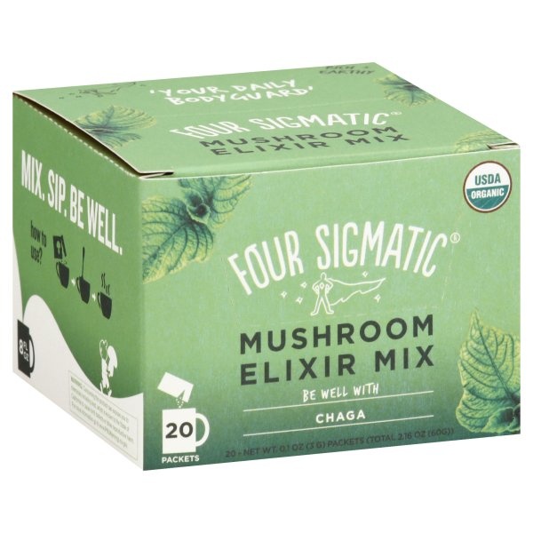 slide 1 of 1, Four Sigmatic Elixir Chaga Mushroom, 20 ct