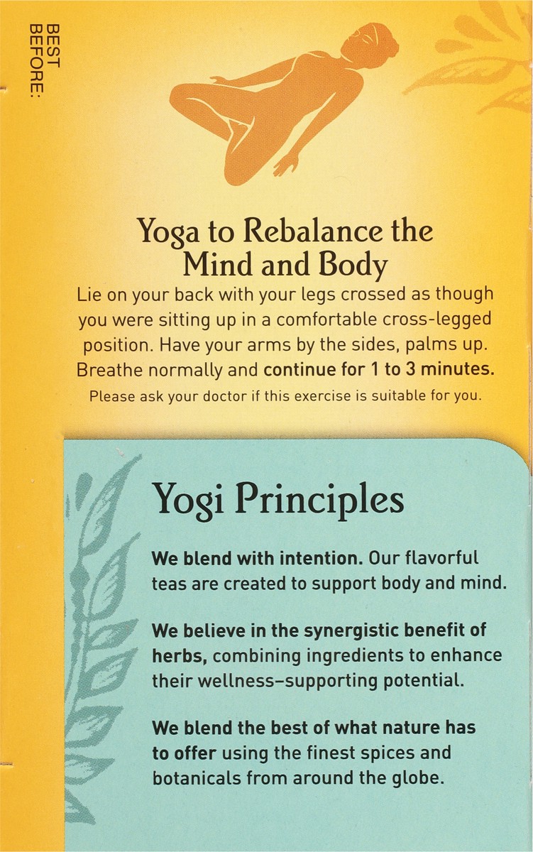 slide 4 of 9, Yogi Tea Purely Peppermint, Organic Herbal Tea, Wellness Tea Bags, 16 Count, 16 ct