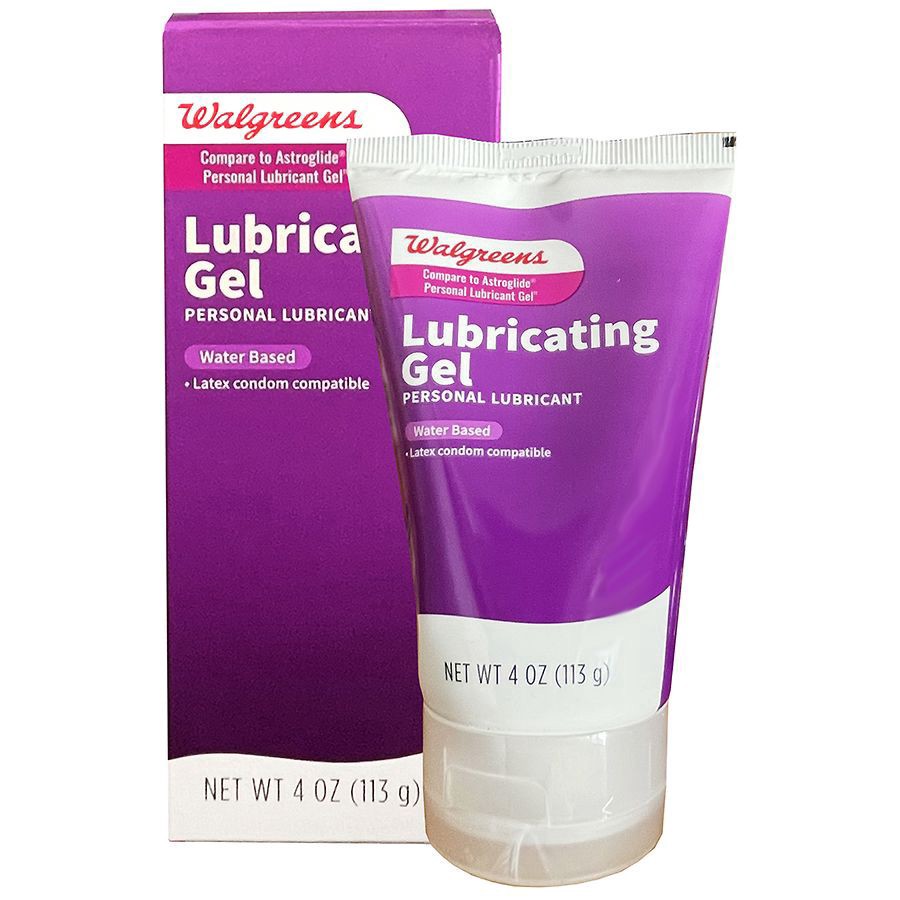 slide 1 of 4, Walgreens Personal Lubricant Gel, 4 oz
