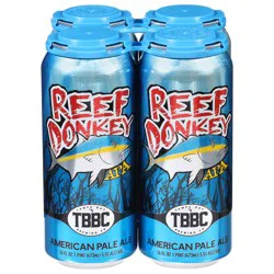 Tampa Bay Brewing Co American Pale Ale Reef Donkey Beer - 4 x 16 fl oz Cans