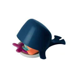 Boon CHOMP Toddler Sensory Bath Tub Whale Toy for Kids Aged 10 Months and Up