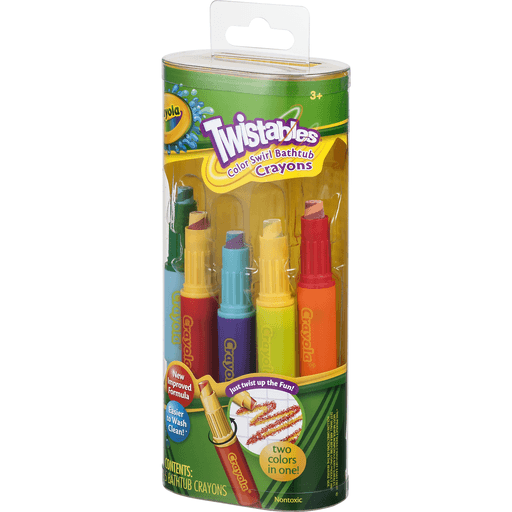 slide 5 of 8, Crayola Twistables Color Swirl Bathtub Crayons, 5 ct