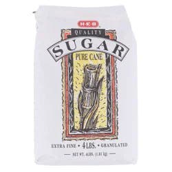 H-E-B Pure Cane Extra Fine Granulated Sugar