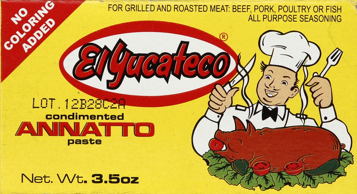 slide 1 of 4, El Yucateco Achiote Paste, 3.5 oz