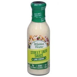 Walden Farms Lime Crema Street Taco Sauce 12 Oz