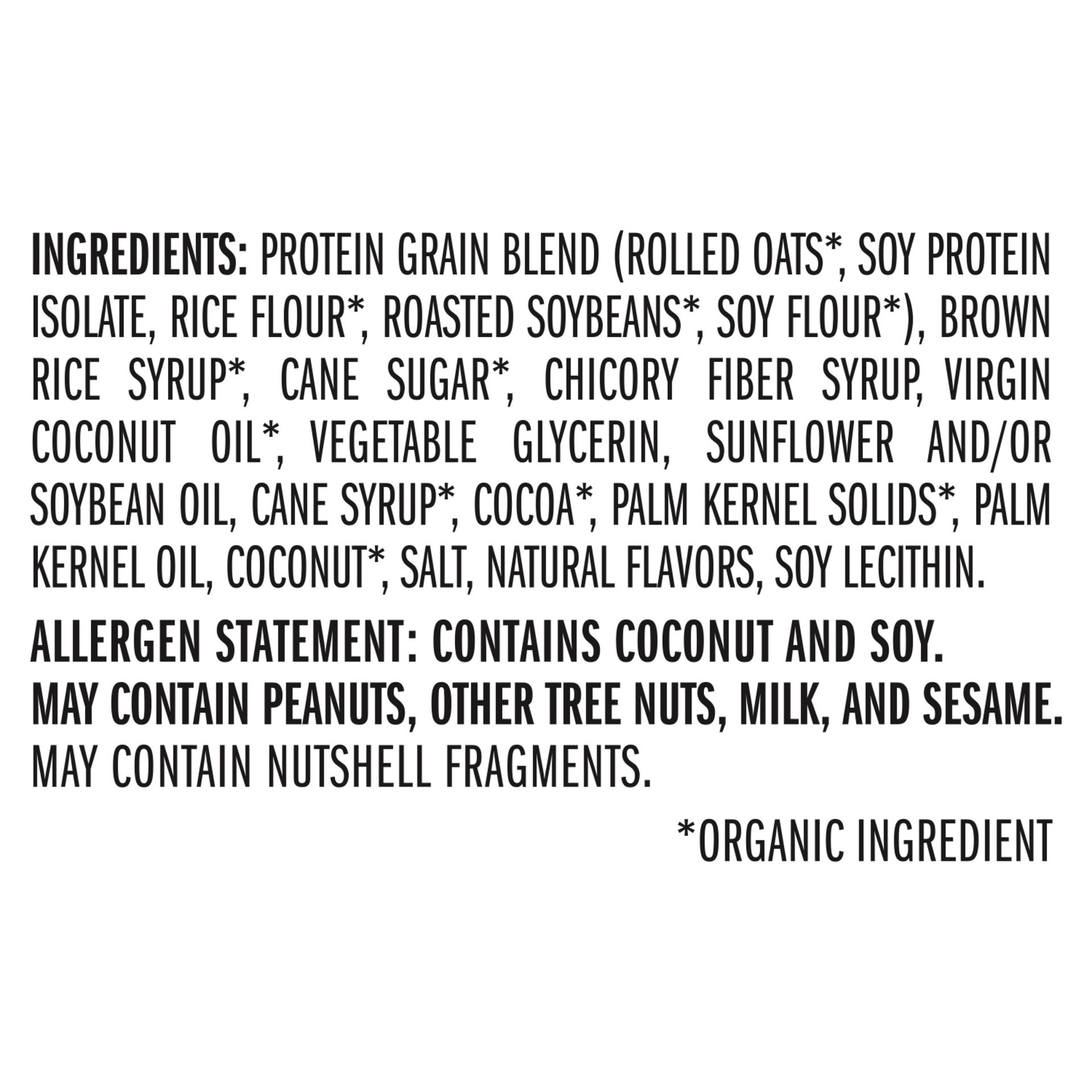 slide 4 of 7, LUNA Bar - Nutz Over Chocolate Flavor - Snack Bars - Non-GMO - Gluten-Free Protein Bars - Made with Organic Oats (1 Count), 1.69 oz