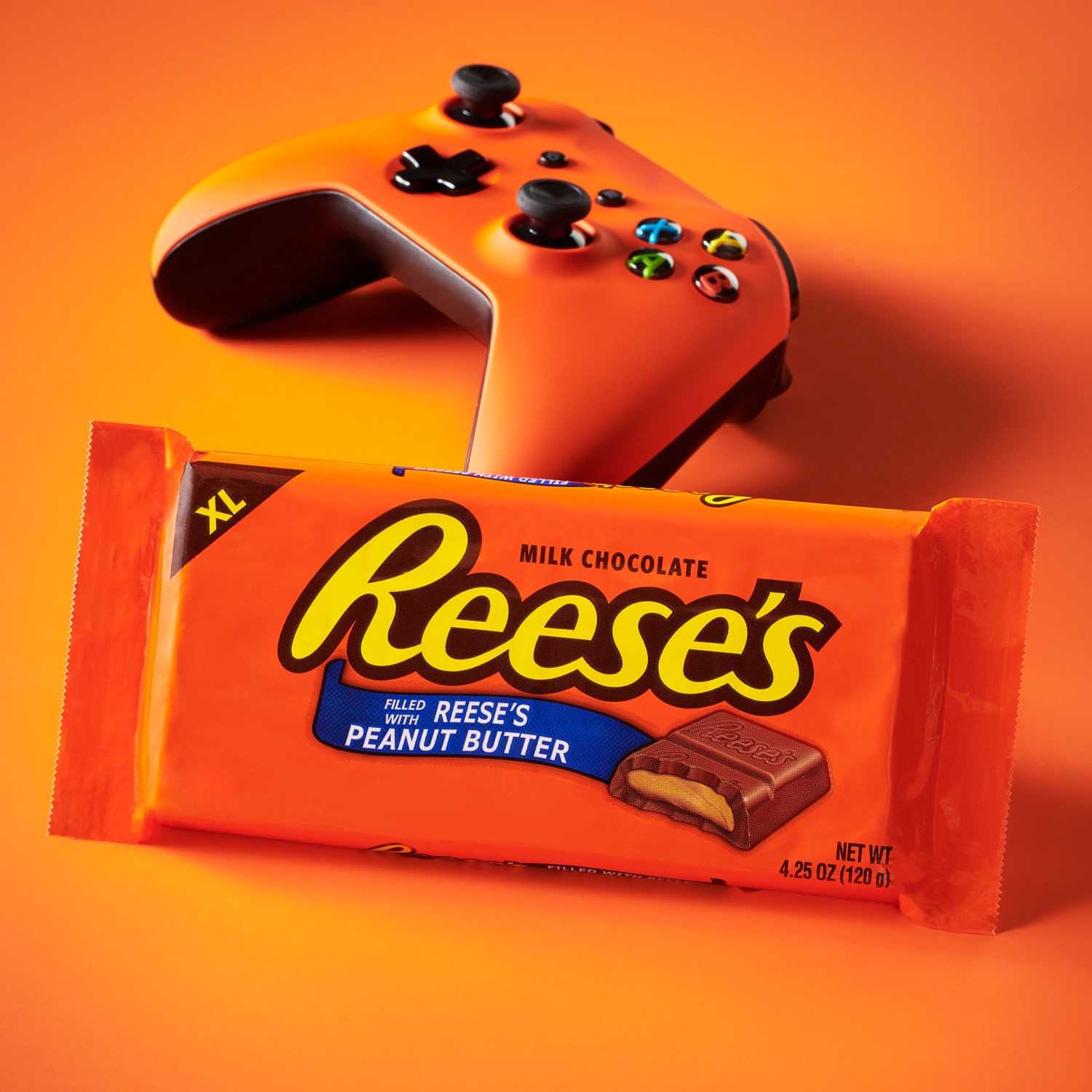 slide 5 of 7, Reese's Milk Chocolate Peanut Butter XL, Candy Bars, 4.25 oz (12 Count, 12 Pieces), 12 ct