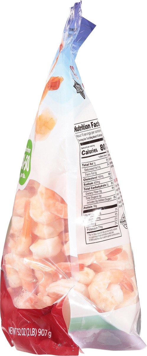 slide 2 of 13, First Street 41/50 Cooked Shrimp Tail On, 2 lb