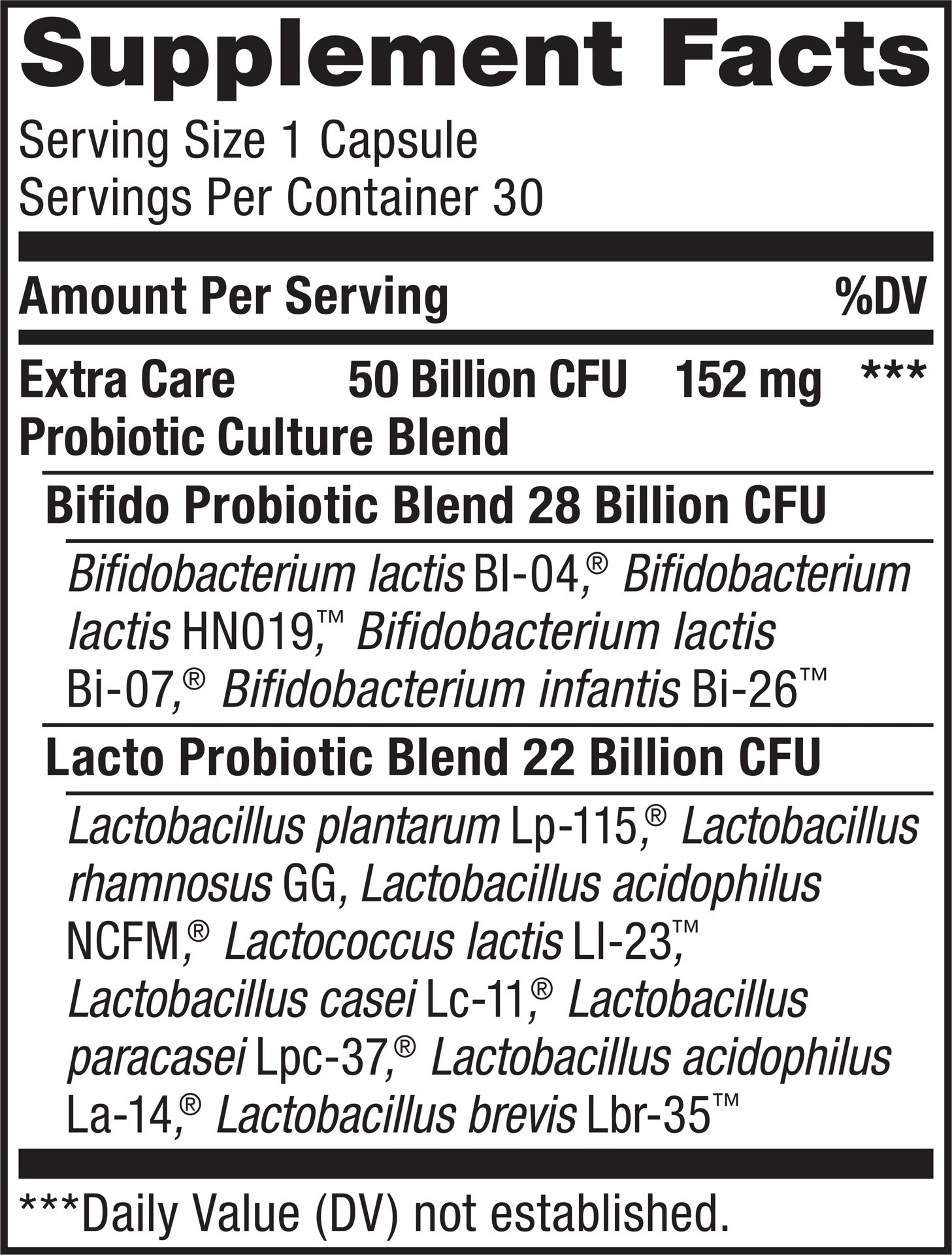 slide 4 of 5, Renew Life Extra Care Probiotic Capsules, 1 ct