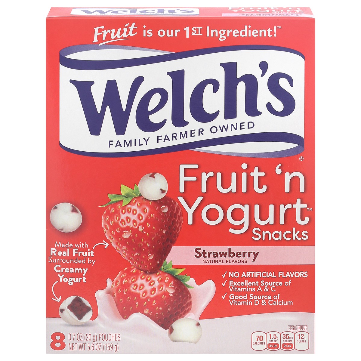 slide 1 of 13, Welch's Fruit 'n Yogurt Snacks - 8 ct, 8 ct