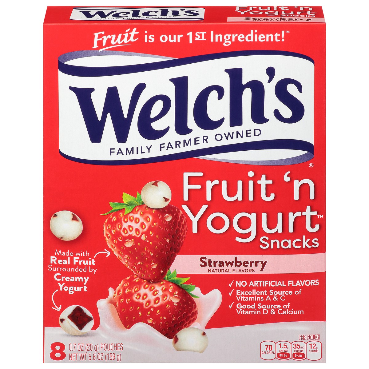 slide 2 of 13, Welch's Fruit 'n Yogurt Snacks - 8 ct, 8 ct