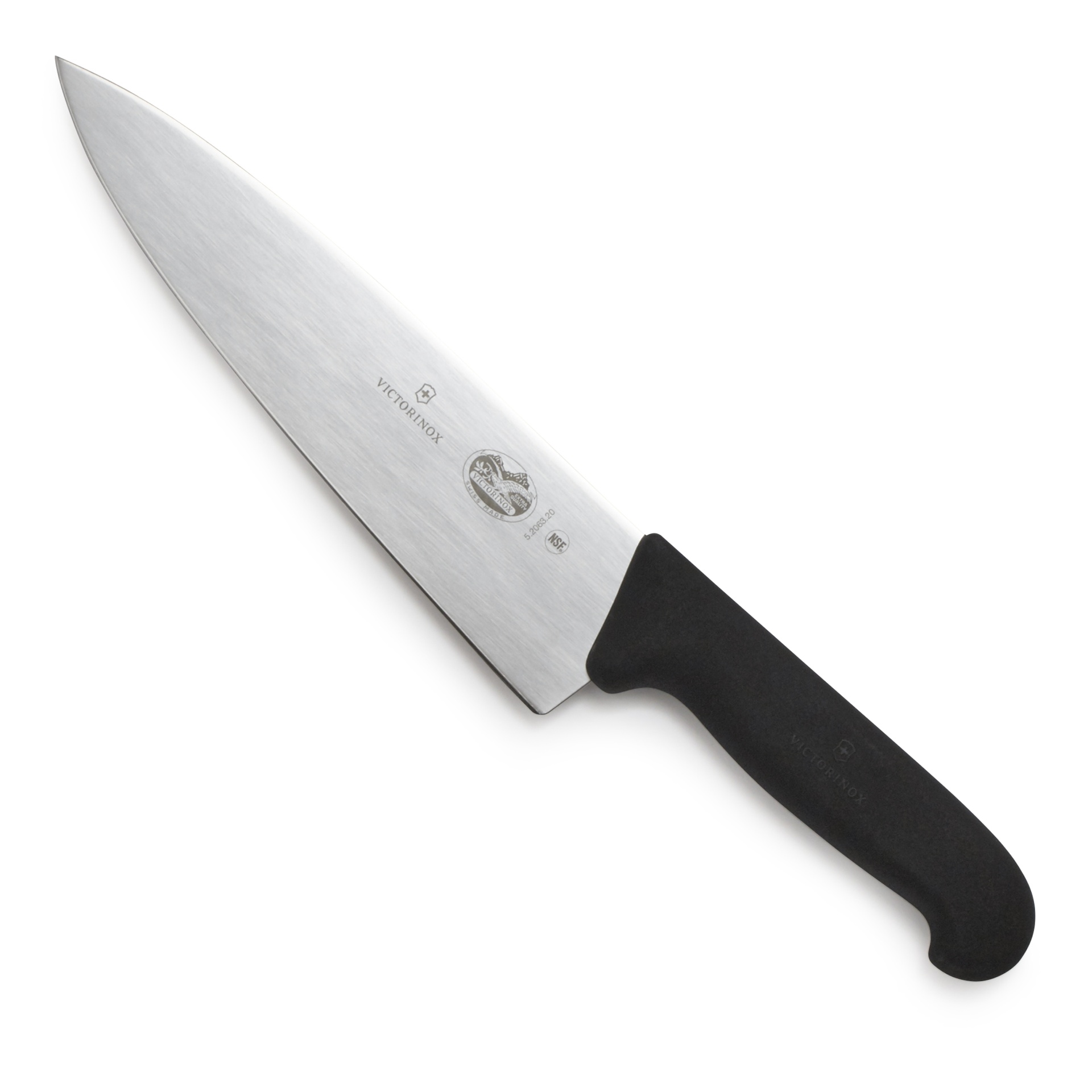 slide 1 of 1, Victorinox Swiss Army Victorinox Fibrox Pro Chef’s Knife, 8 in