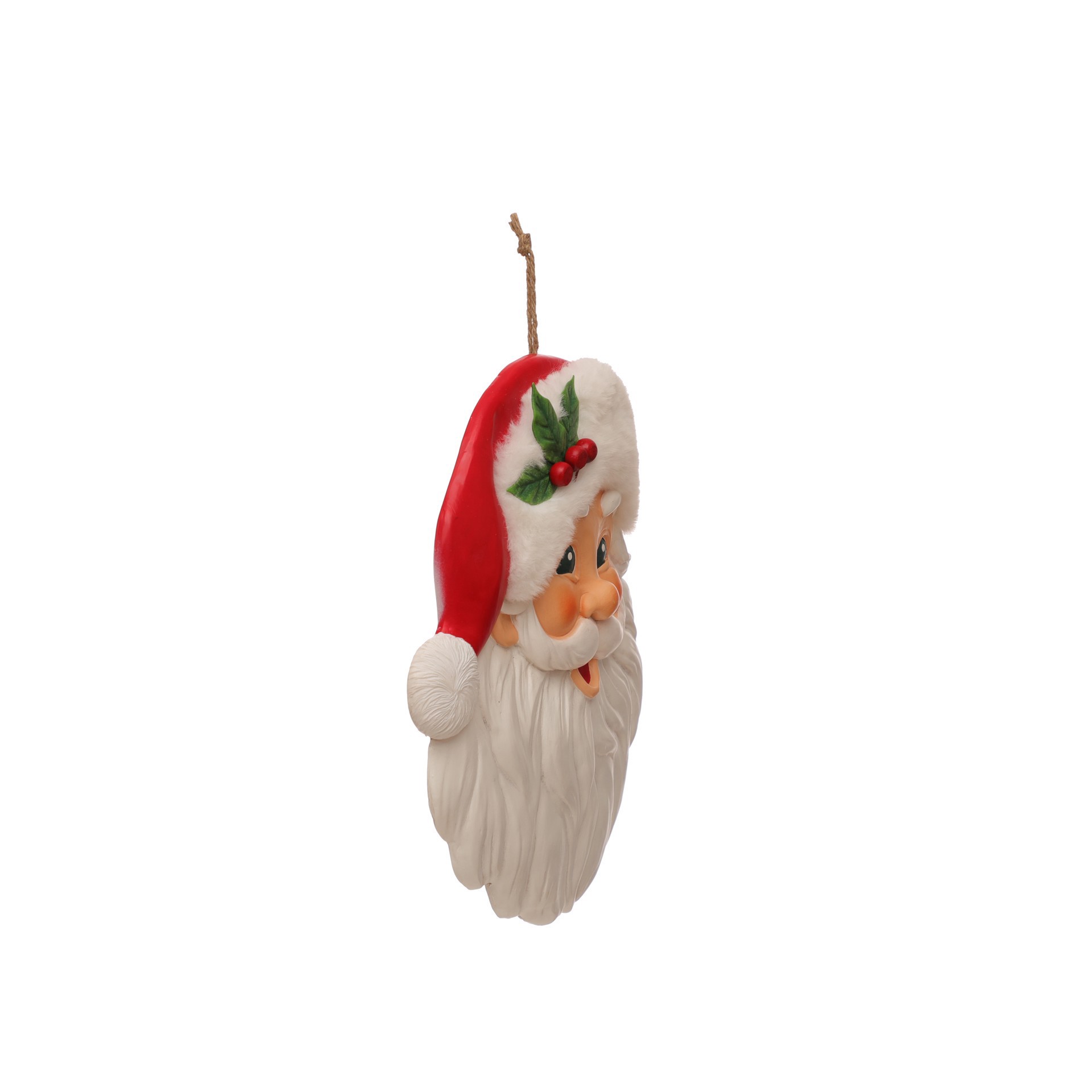 slide 3 of 3, 10" Smiling Santa Wall Decor By Ashland, 8.75 in x 1.5 in x 10 in