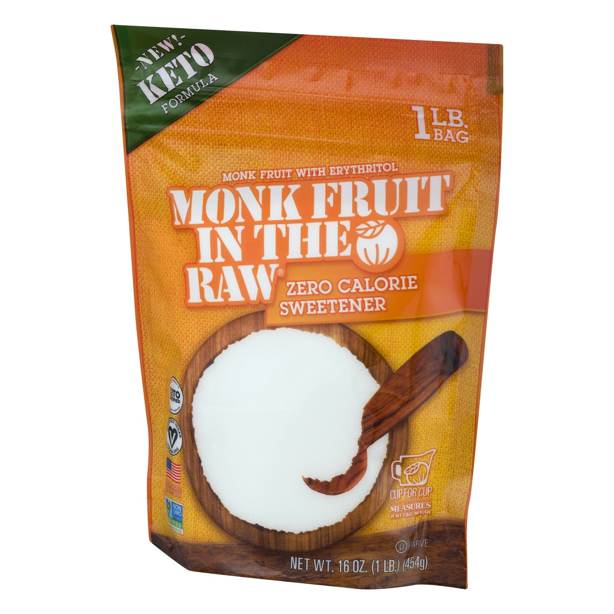 slide 3 of 10, Monk Fruit In The Raw Zero Calorie Sweetener, 16 oz