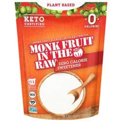 Monk Fruit In The Raw Zero Calorie Sweetener 16 oz. Bag