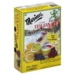 Marino's Rainbow Italian Ice