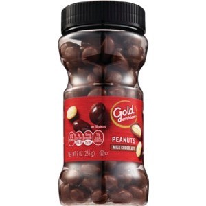 slide 1 of 1, CVS Gold Emblem Gold Emblem Milk Chocolate Peanuts- 9 oz, 9 oz