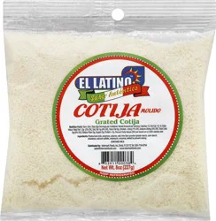 El Latino Cotija Grated Cheese 8 oz