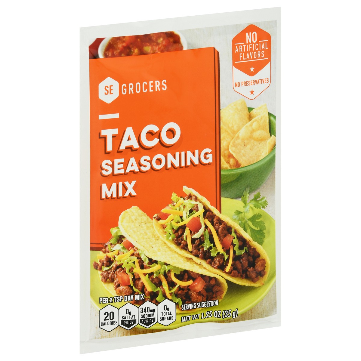 slide 10 of 14, Se Grocers Taco Seasoning, 1.2 oz