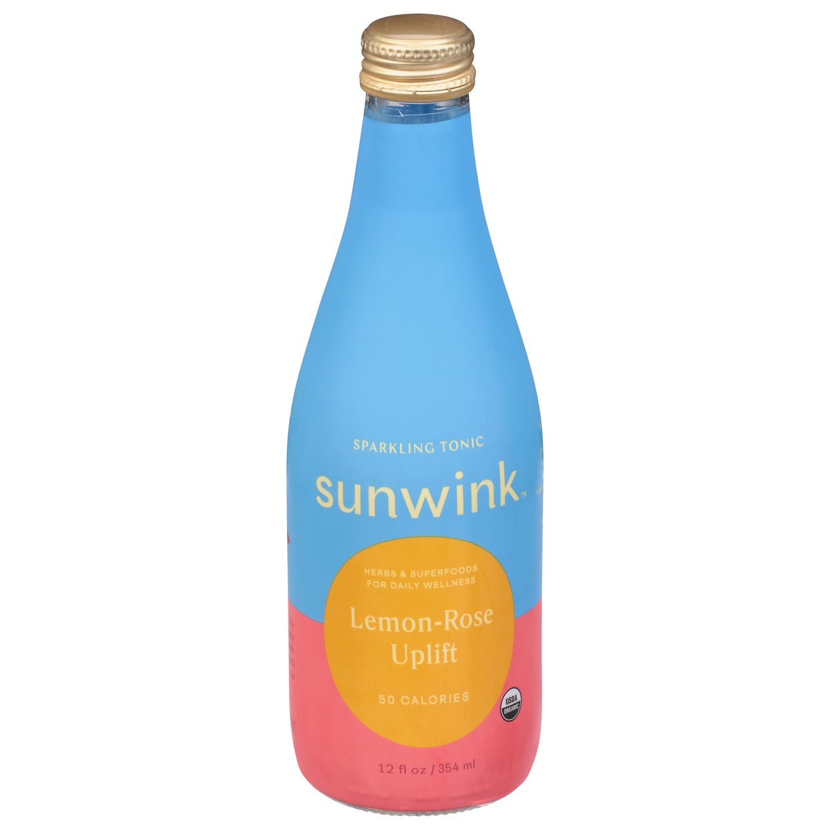 slide 13 of 14, Sunwink Lemon-Rose Uplift Sparkling Tonic - 12 fl oz, 12 fl oz