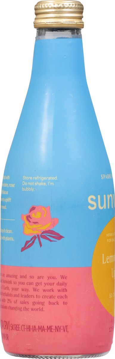 slide 4 of 14, Sunwink Lemon-Rose Uplift Sparkling Tonic - 12 fl oz, 12 fl oz