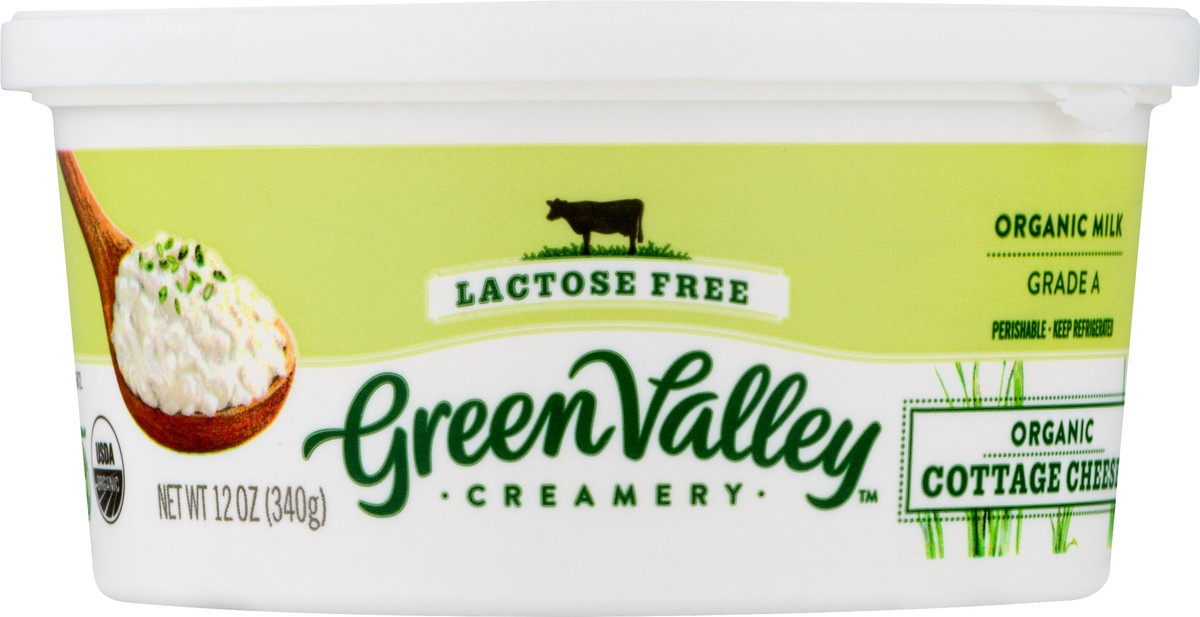 slide 8 of 13, Green Valley Creamery Lactose Free Organic Cottage Cheese 12 oz, 12 oz