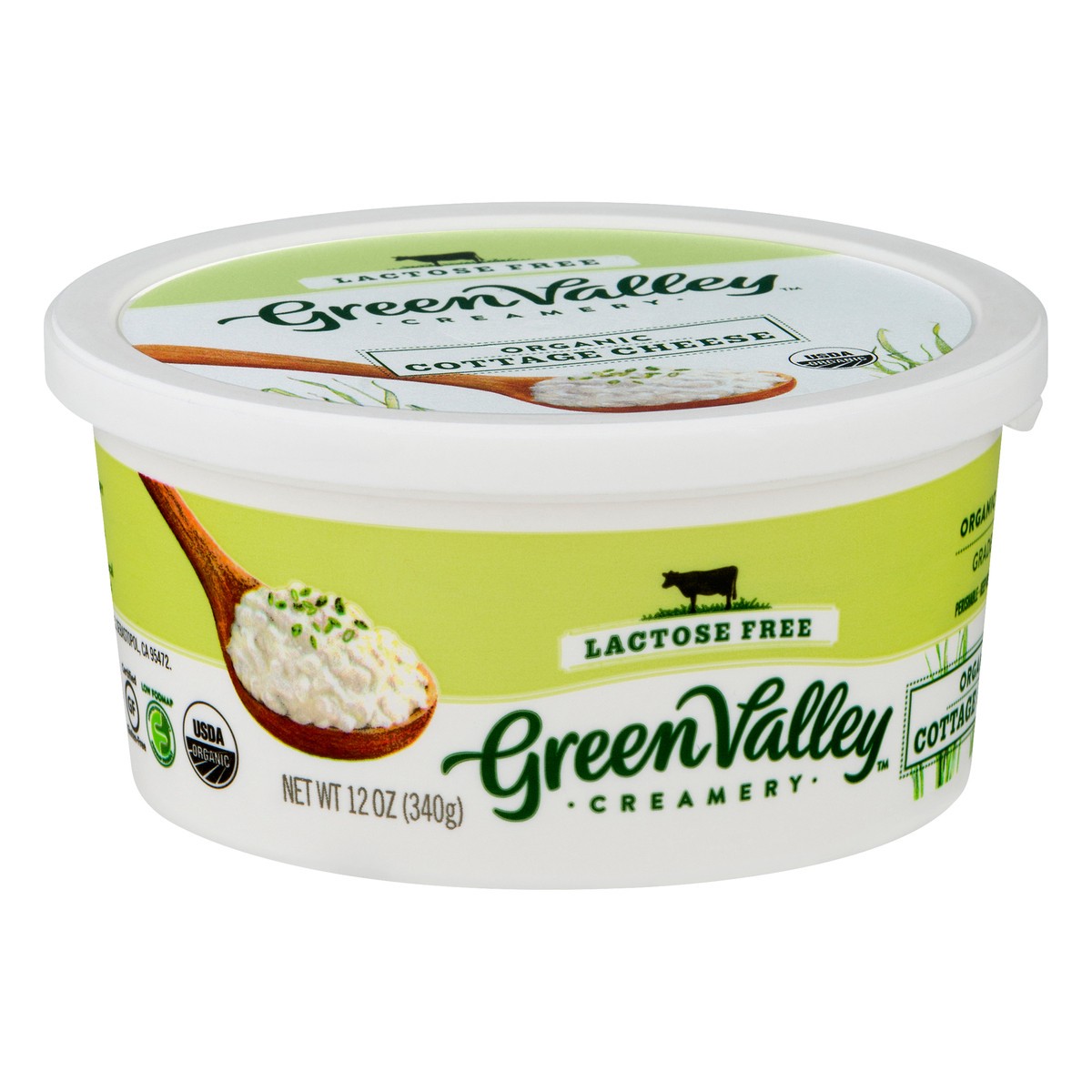 slide 6 of 13, Green Valley Creamery Lactose Free Organic Cottage Cheese 12 oz, 12 oz