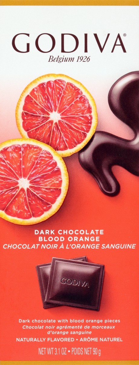 slide 12 of 13, Godiva Blood Orange Dark Chocolate 3.1 oz, 3.1 oz