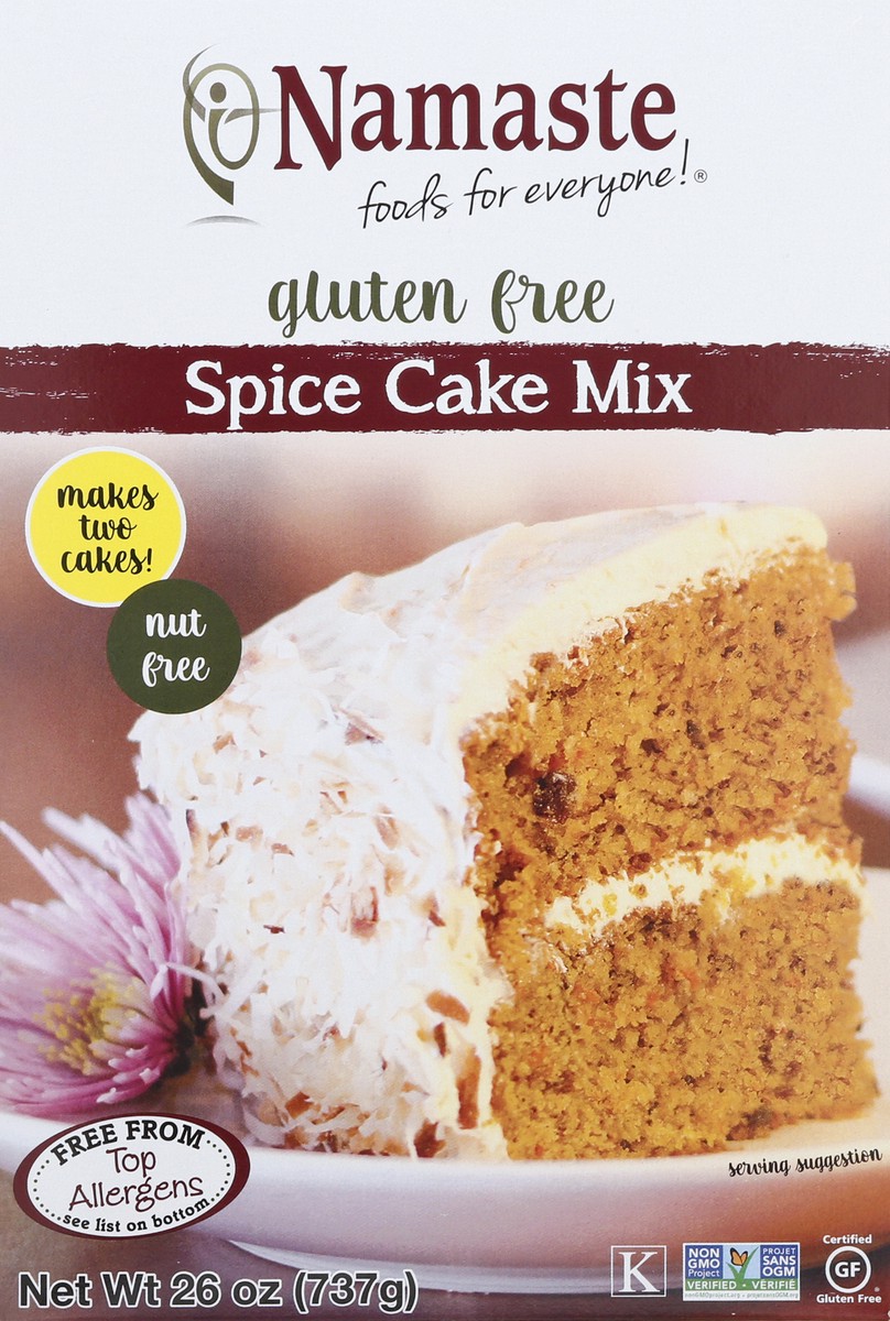 slide 8 of 12, Namaste Spice Cake Mix 26 oz, 26 oz