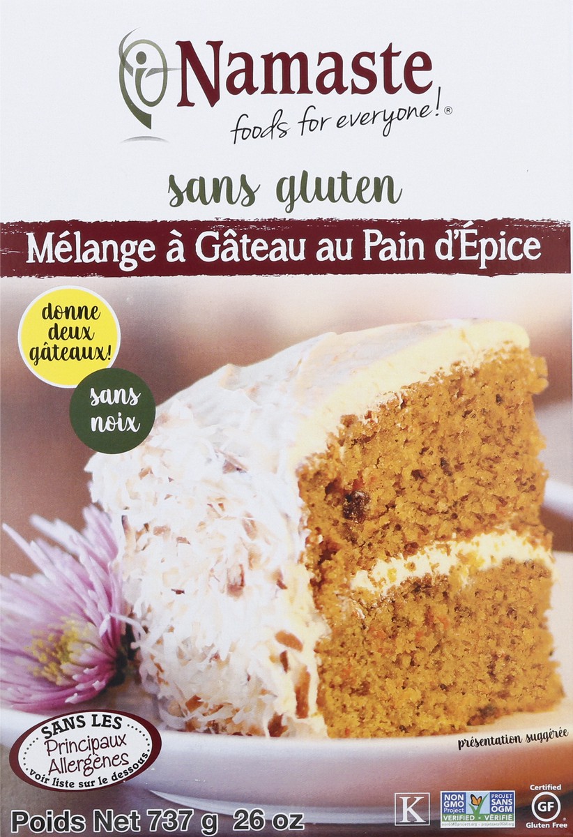 slide 5 of 12, Namaste Spice Cake Mix 26 oz, 26 oz