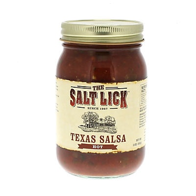 slide 1 of 1, The Salt Lick Hot Texas Salsa, 16 oz