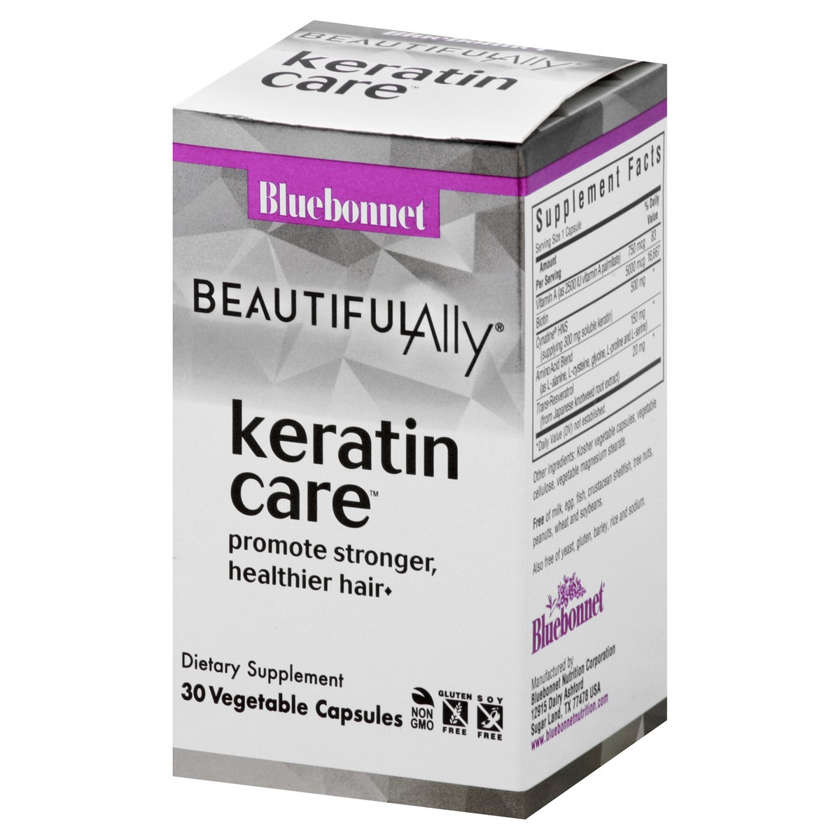 slide 6 of 9, Bluebonnet Nutrition Keratin Care 30 ea, 30 ct