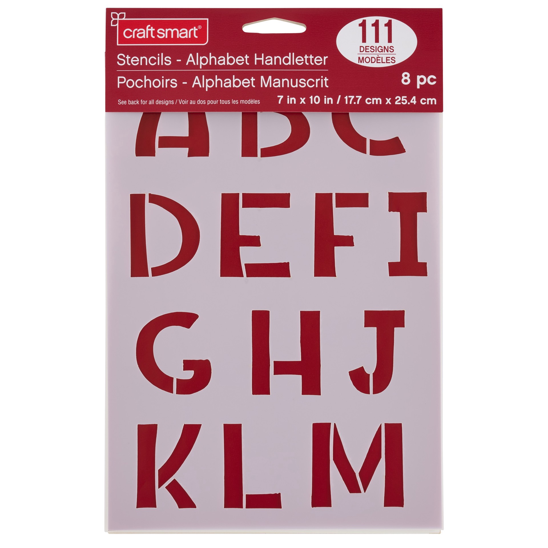 slide 3 of 4, 1.5" Handletter Alphabet Stencils By Craft Smart, 1.5 in