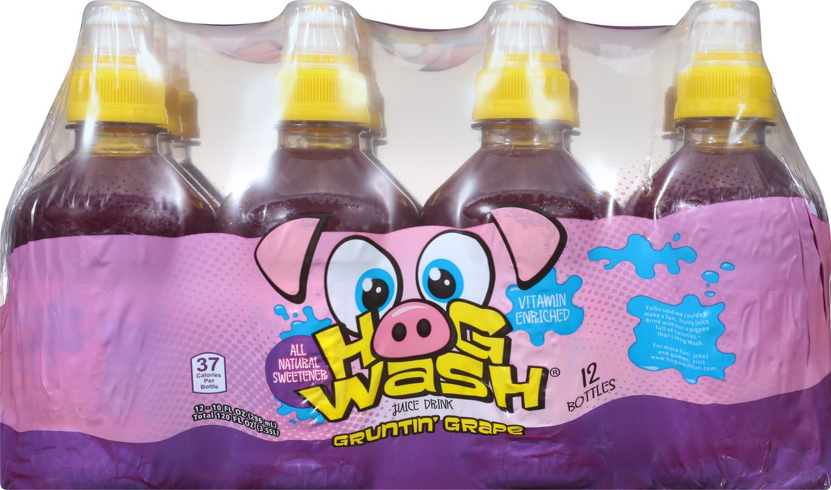 slide 1 of 13, Hog Wash Gruntin' Grape Juice Drink - 12 ct, 12 ct